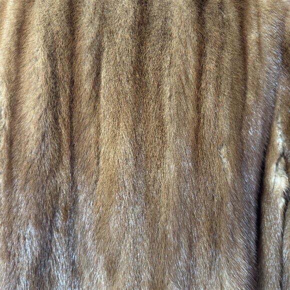 Maximillan brown mink coat, from Bonwit Teller Vintage sz Medium - Picture 4 of 7